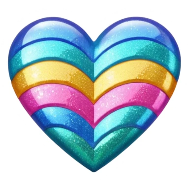 summer vibes heart sticker