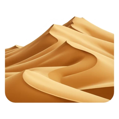 desert dunes scene sticker