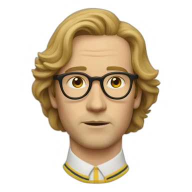 wes anderson tragic hero sticker