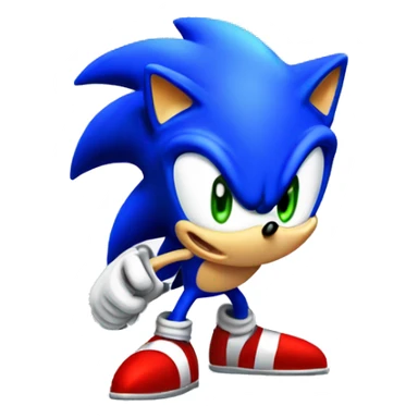 Game sonic 2006 sticker