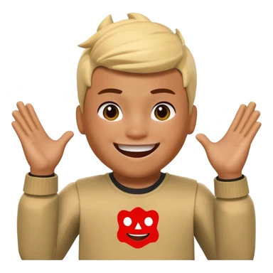 a roblox player poping sticker