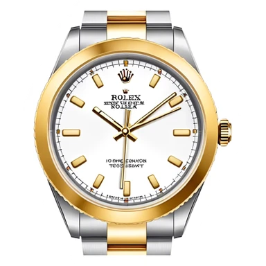 Two tone Rolex sticker