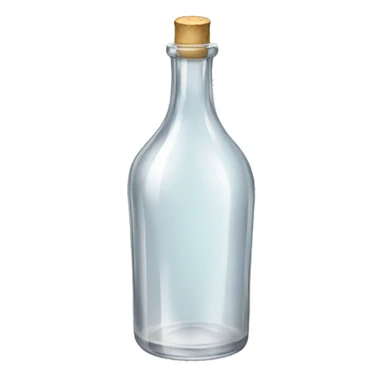 Cristal bottle sticker