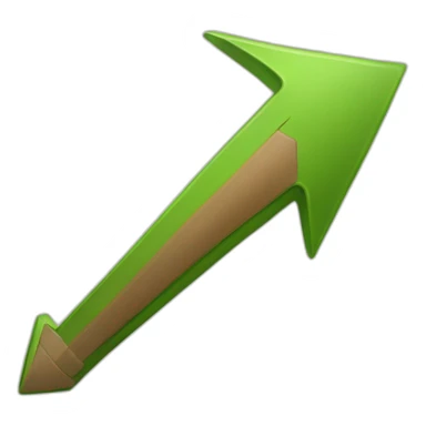 arrow pointing to the right sticker