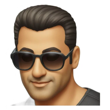 Salman khan in sunglasses sticker