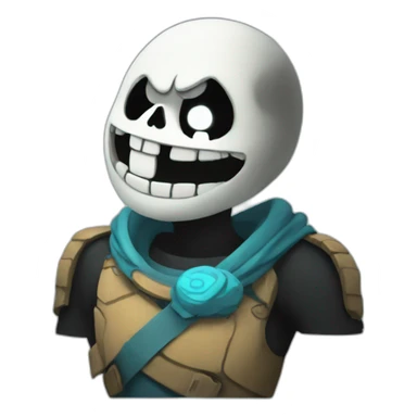 Sans undertale sticker