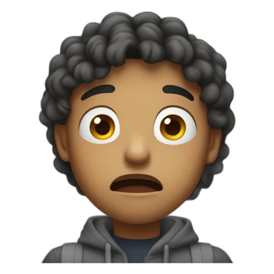 scared of flying sticker