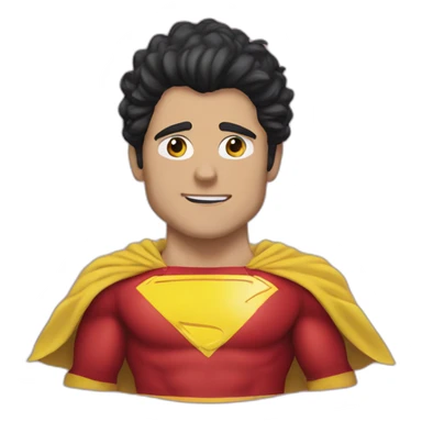 shazam Dc sticker