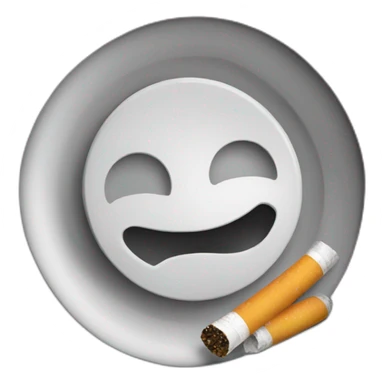 Ashtray sticker