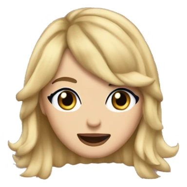 Taylor swifts saying happy birthday Shayla sticker