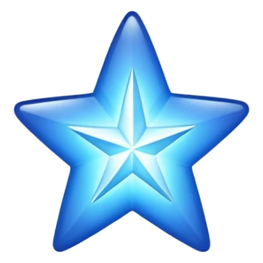 Shining star that’s blue  sticker