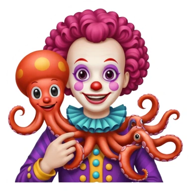 🐙🤡 sticker