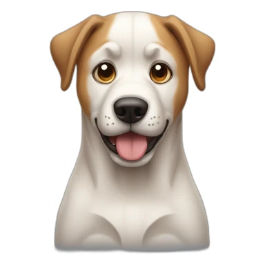 a real dog crying sticker