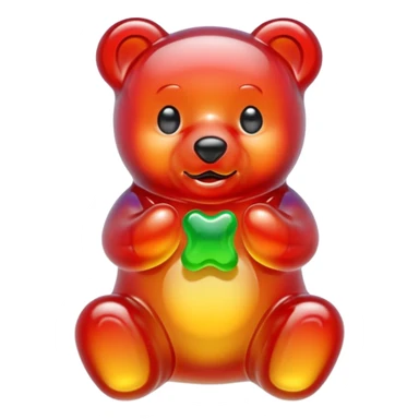 gomita de osito sticker