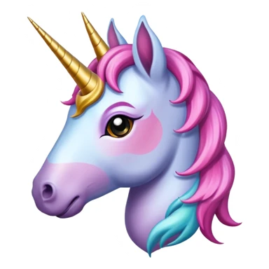 tattoed unicorn sticker
