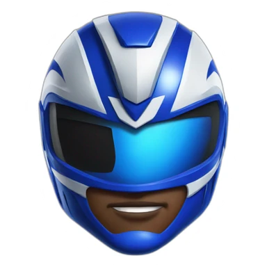 blue power ranger sticker