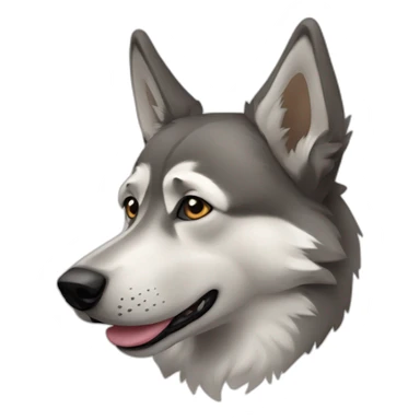 Czechoslovak wolfdog sticker