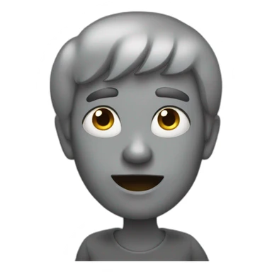 Chat gris gros sticker