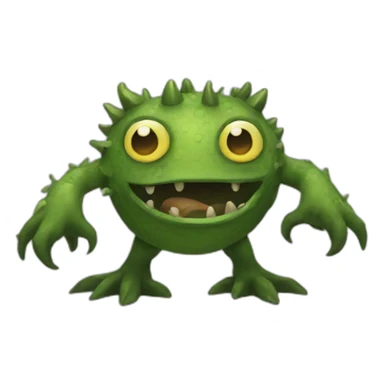 swamp monster sticker