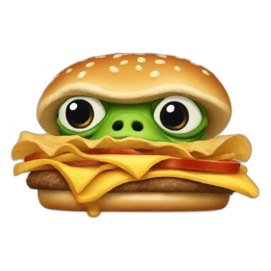 pepe fastfood sticker