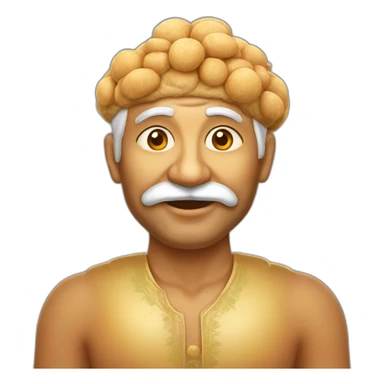 gol gappa indian dish sticker