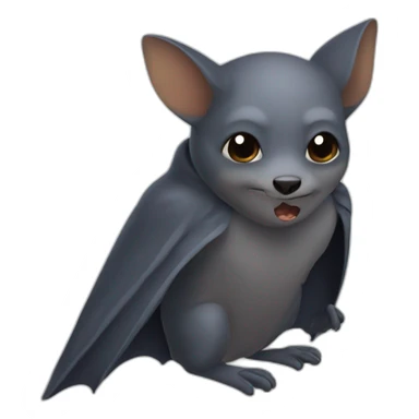 Chauve-souris effrayante sticker