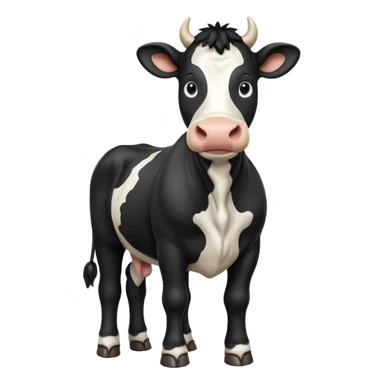 pantomime freisan cow sticker