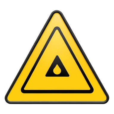 Warning Sign sticker