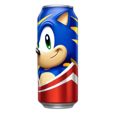 Sonic drink can budweiser beer sticker