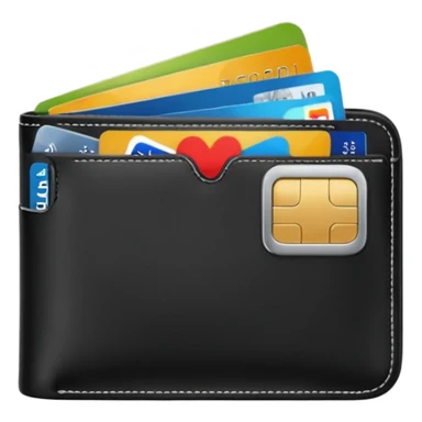 wallet credit card sticker