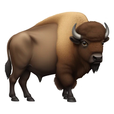 Thank you bison sticker