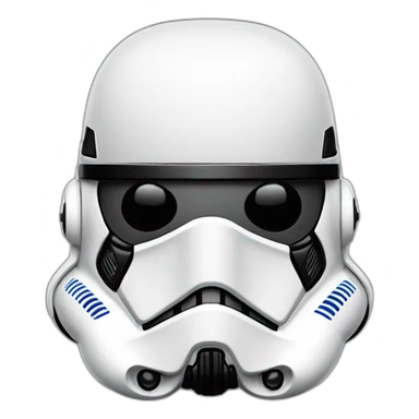 Chibi stormtrooper sticker