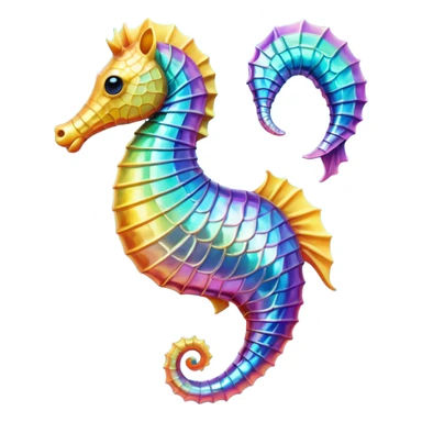 sea ​​horse sticker