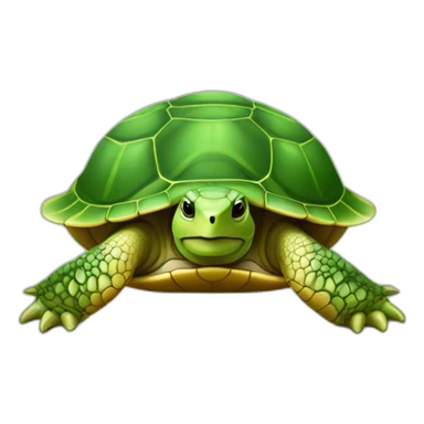 Tortue stylisée sticker