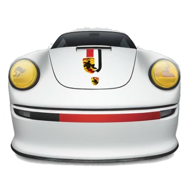 Porsche logo sticker
