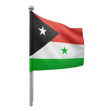 Syrian flag sticker