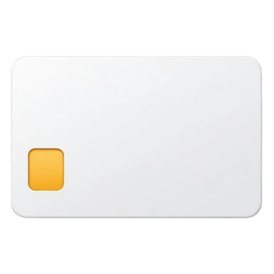 white gift card sticker