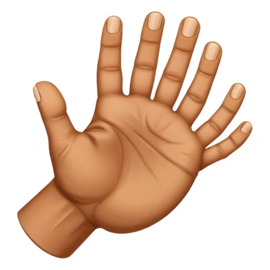 strong veiny knuckle sticker