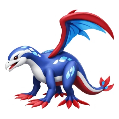 Yveltal-Kyogre-Lugia-Fakémon-hybrid-creature (full body)  sticker