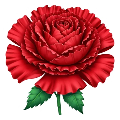 Un clavel rojo  sticker