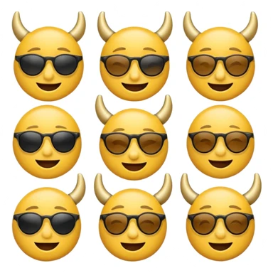 Can U do this sticker 😂😔😇🥺😎😈🤑🤫🤗🙁😩😘 sticker