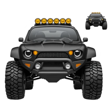Coil Brawler (rally fighter with 4 headlights) sticker