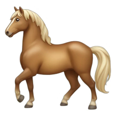 Cheval sur loutre sticker