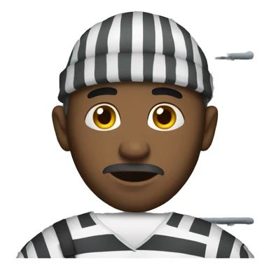 prisoner in prison sticker