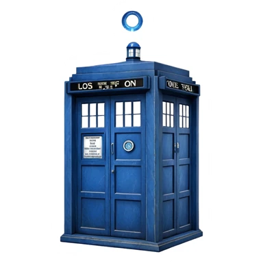 Tardis sticker