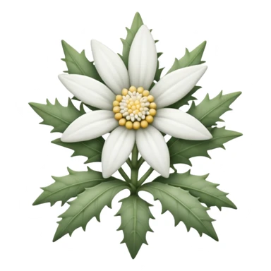 edelweiss realista sticker