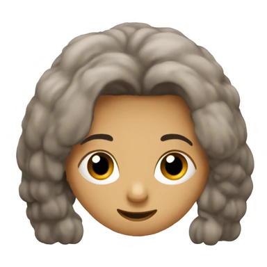 Pomerenian shpitz brown  sticker