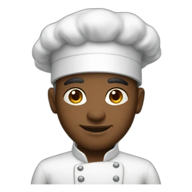 Cook white sticker