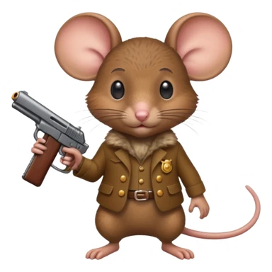🐁🔫 belico sticker