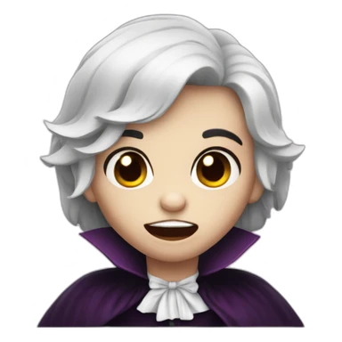 cute little Vampire sticker